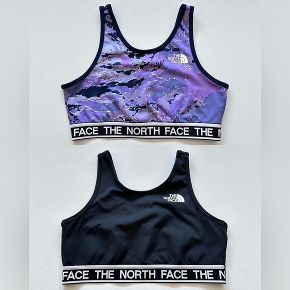 The North Face BUNDLE of TWO Bralette - Girls' SIZE L (14/16) - Picture 1 of 14